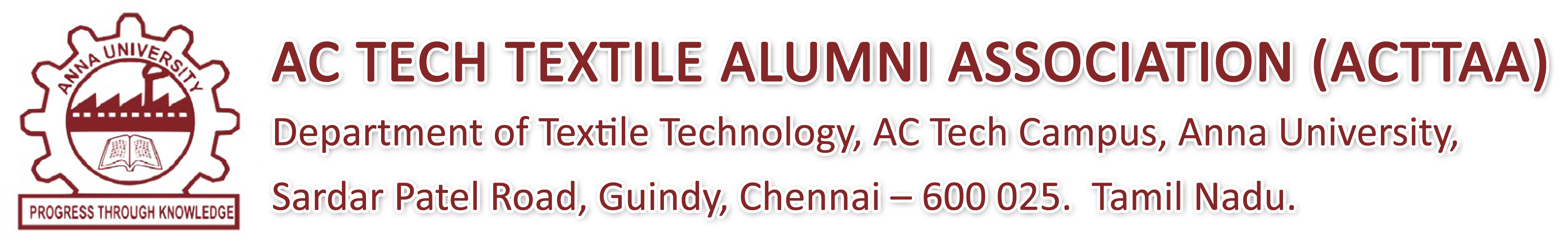 Department of Textile Technology Department of Textile Technology